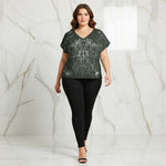 Walking Pose with Black Leggings