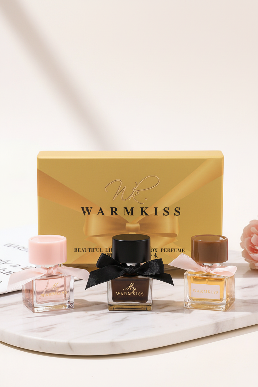 WARMKISS Gold Set - With Box Front
