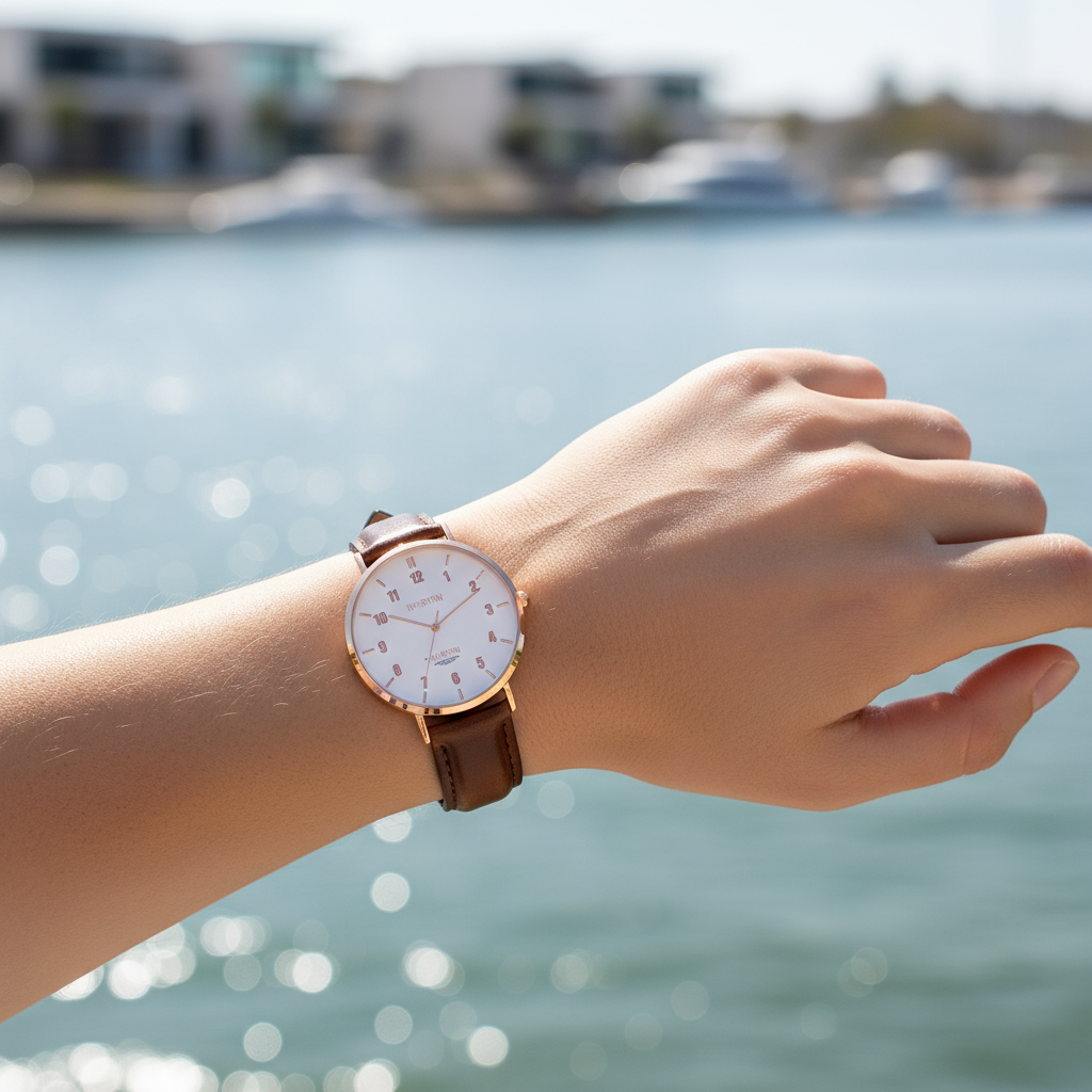 Waterfront daylight shot