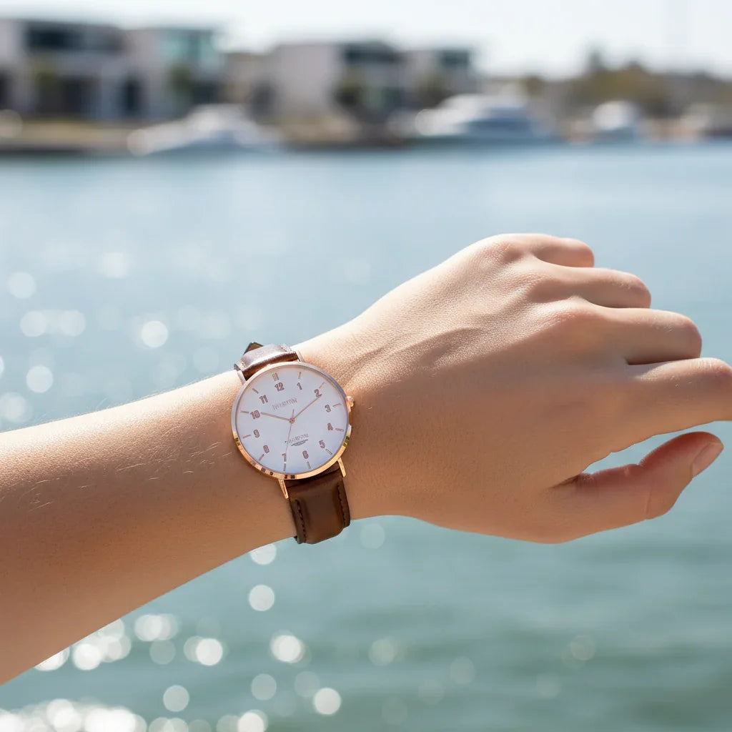 Waterfront daylight shot