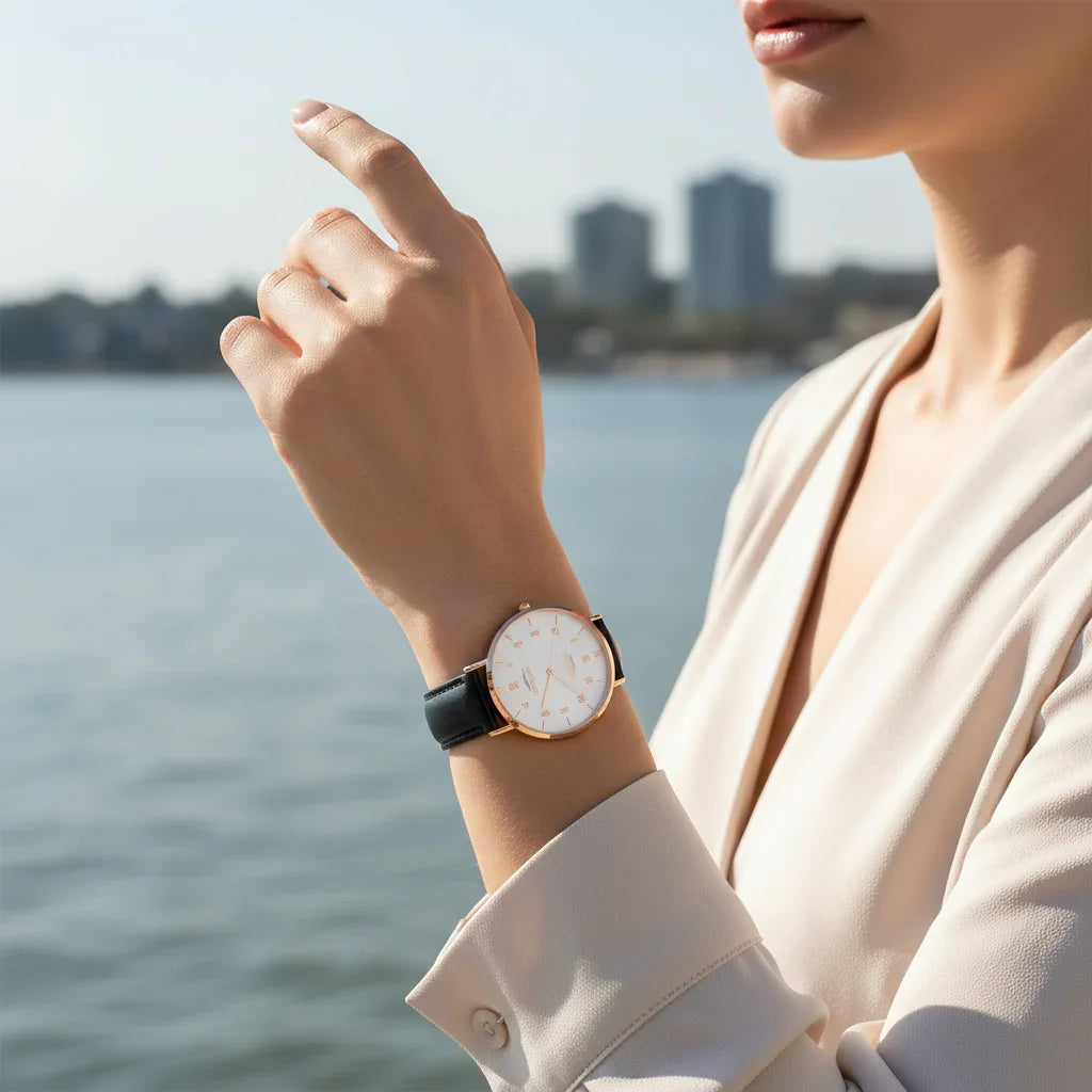 Waterfront daylight shot