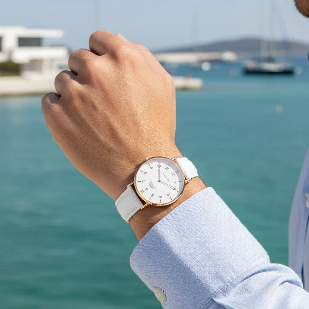 Waterfront daylight shot