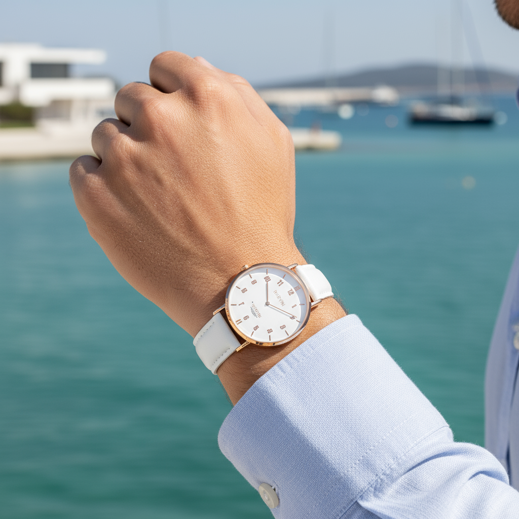 Waterfront daylight shot