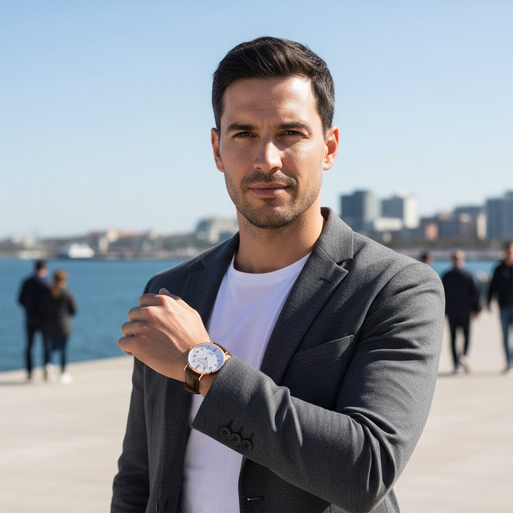 Waterfront daylight shot