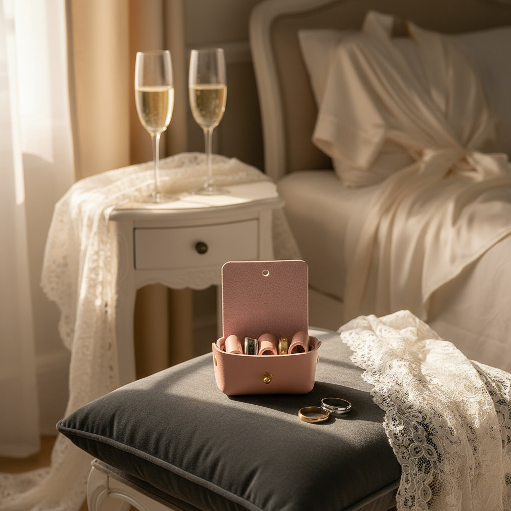 Wedding Pouch Luxury Setting