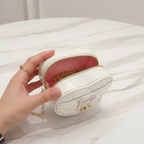 White bag - opened by hand