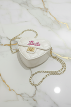 White bag - side angle portrait