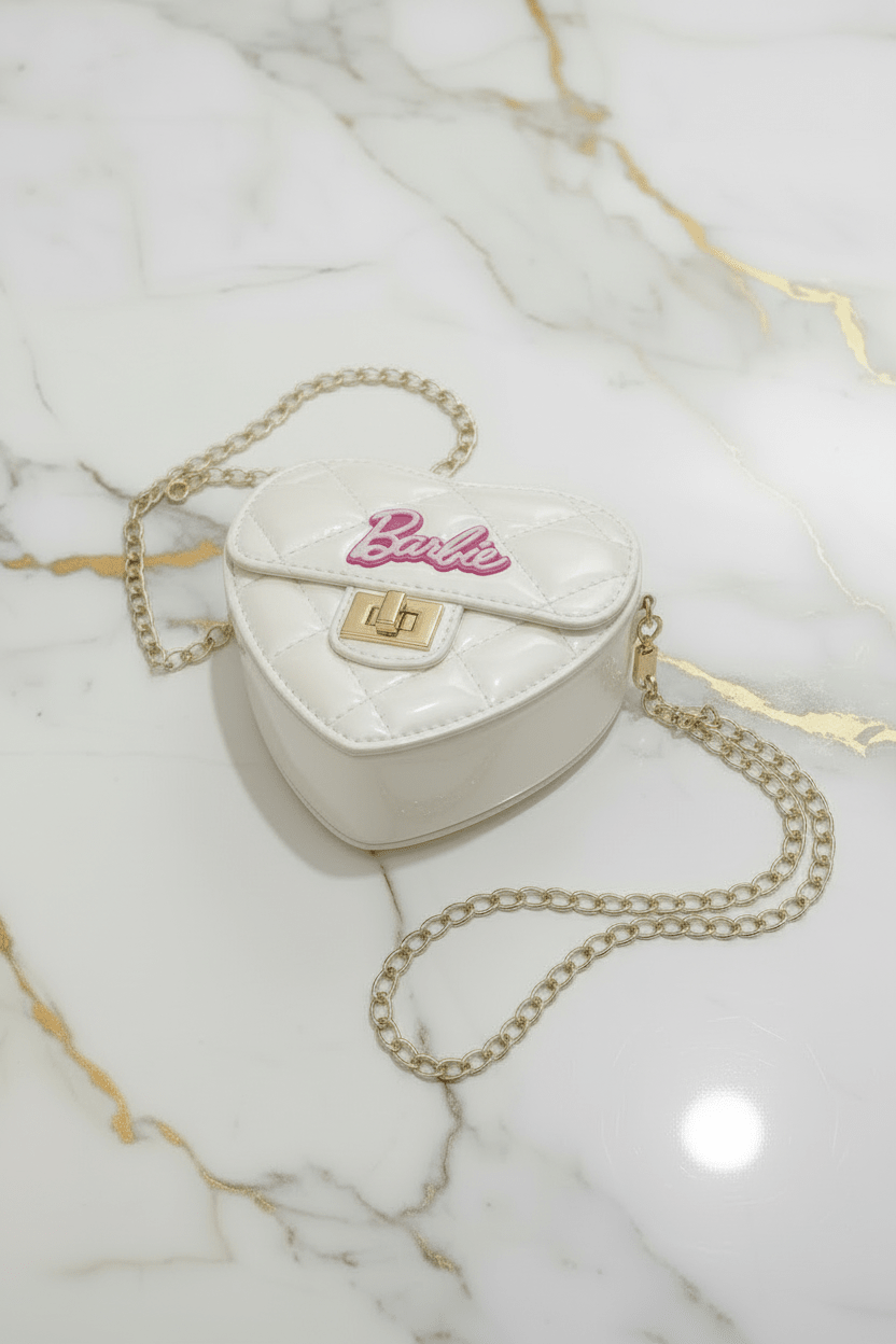 White bag - side angle portrait