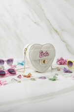 White bag - side angle with accessories