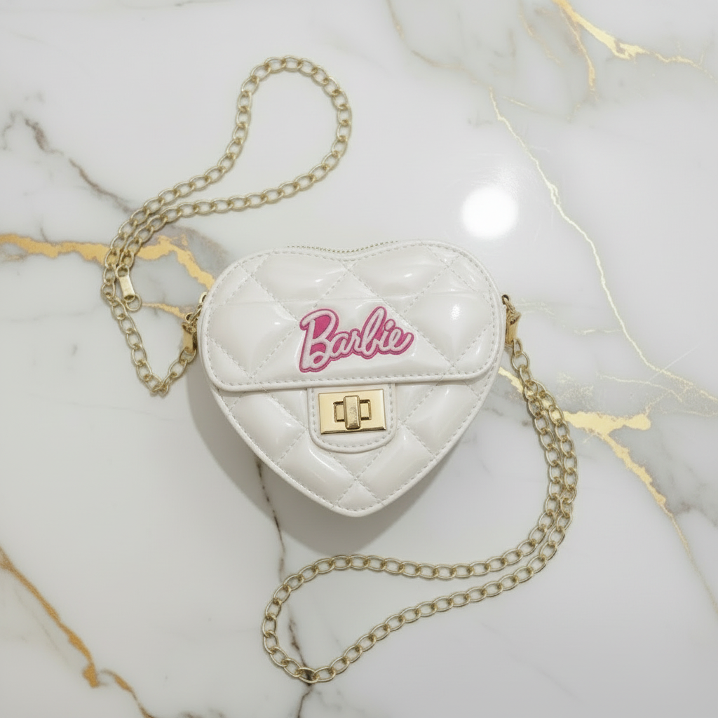 White bag - top flat lay