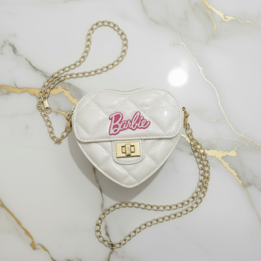 White bag - top flat lay