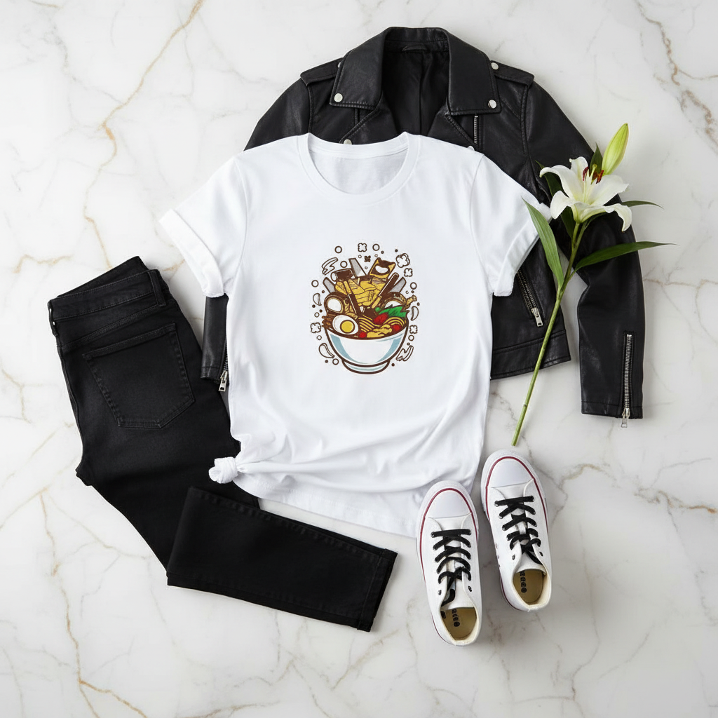 White Black Jeans with Lily