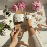 White Sandal Lifestyle Square