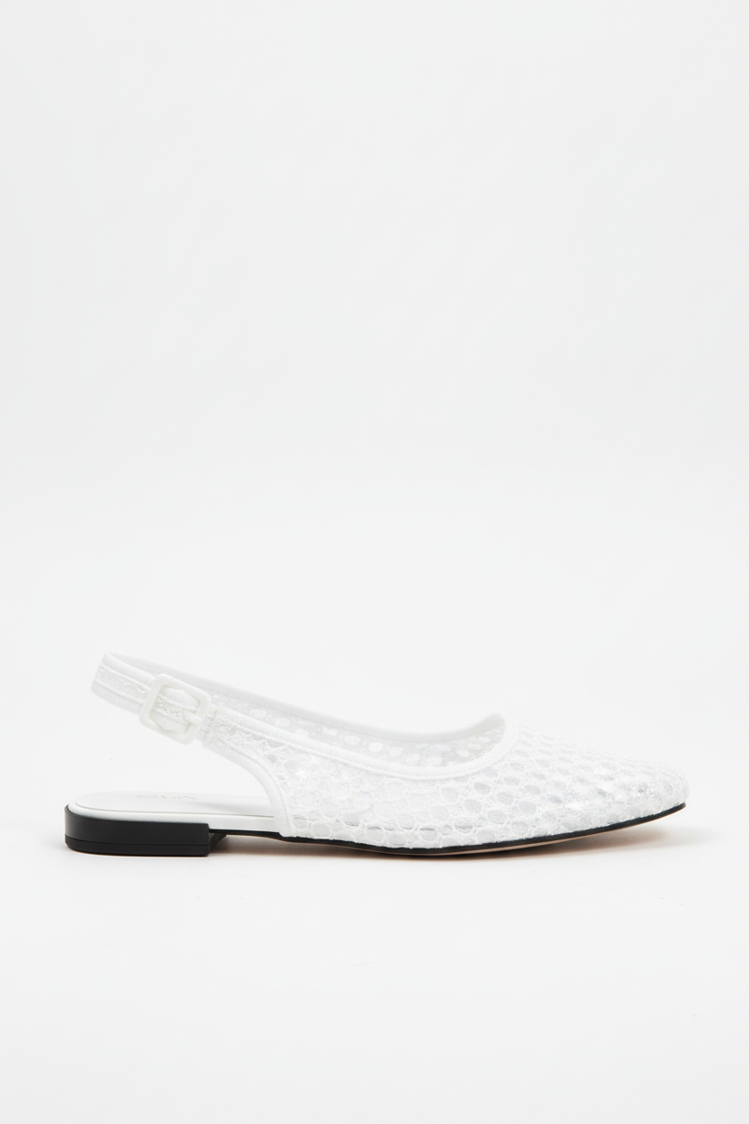 White Sandal Right Side