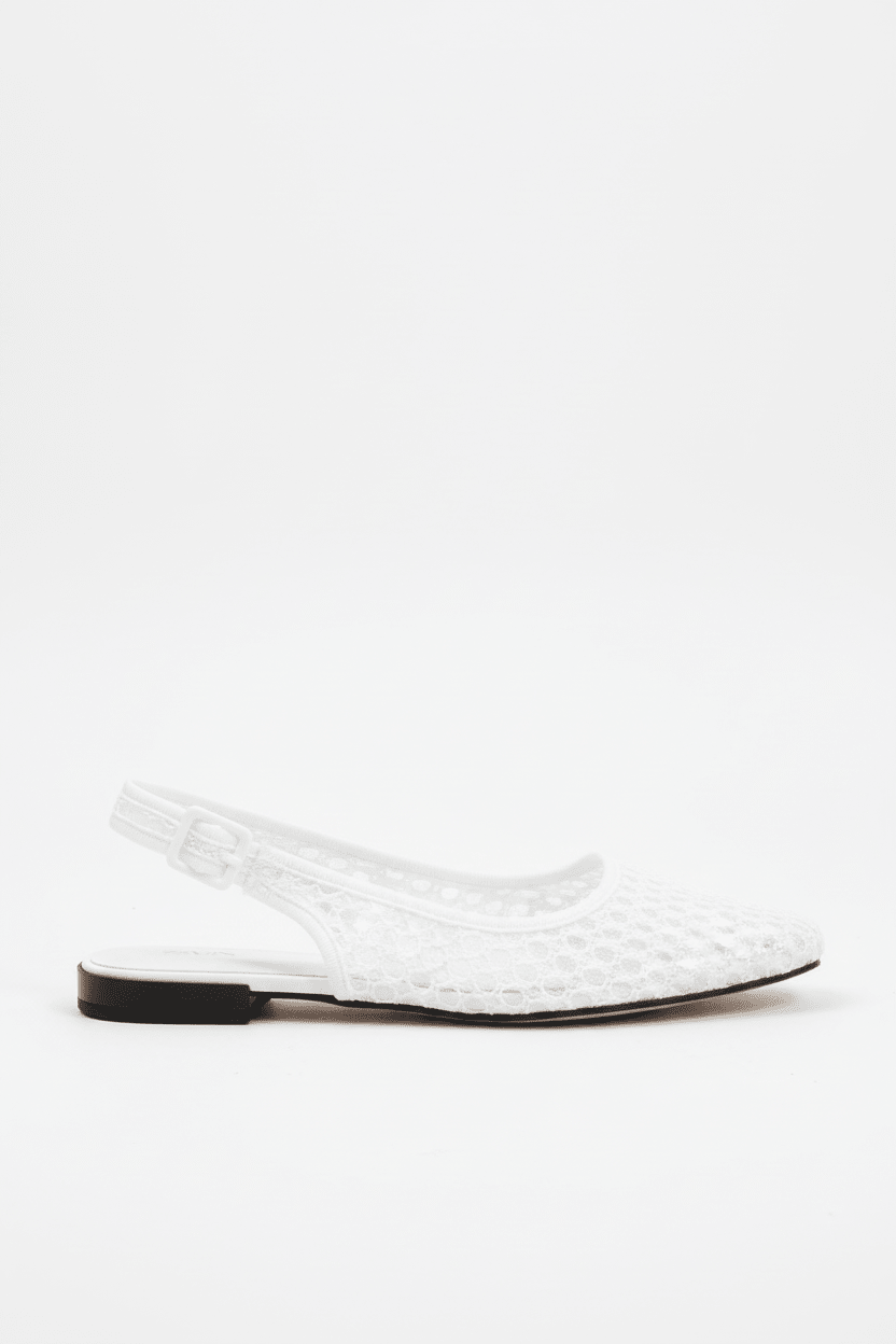 White Sandal Right Side