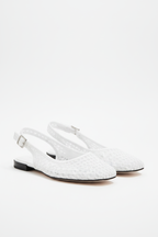 White Sandal Three-Quarter