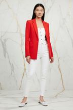 White Sandal White Overall Front