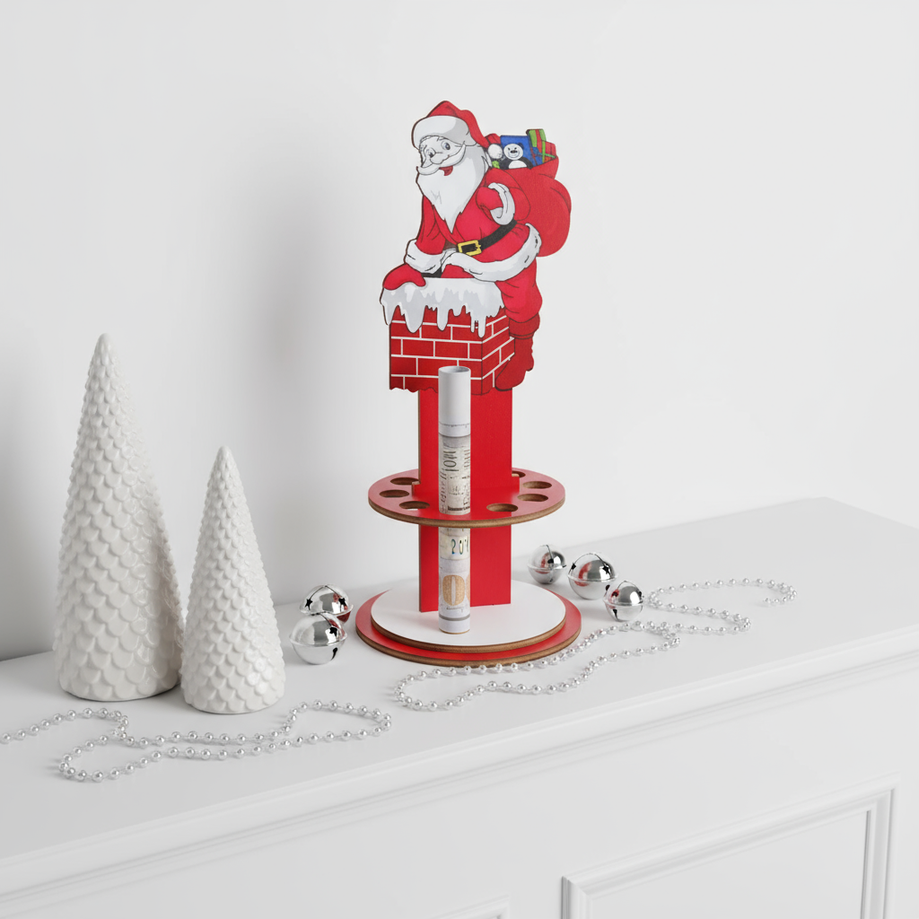 White Shelf - Elevated Top View