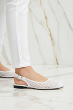 White Shoes Close-up Right