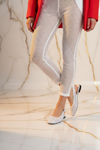 White Shoes Close-up Three-Quarter