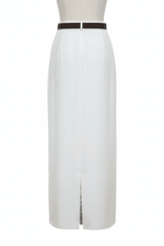 White Skirt Back