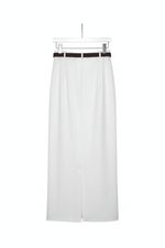 White Skirt Back