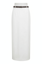 White Skirt Front
