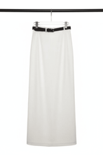 White Skirt Front