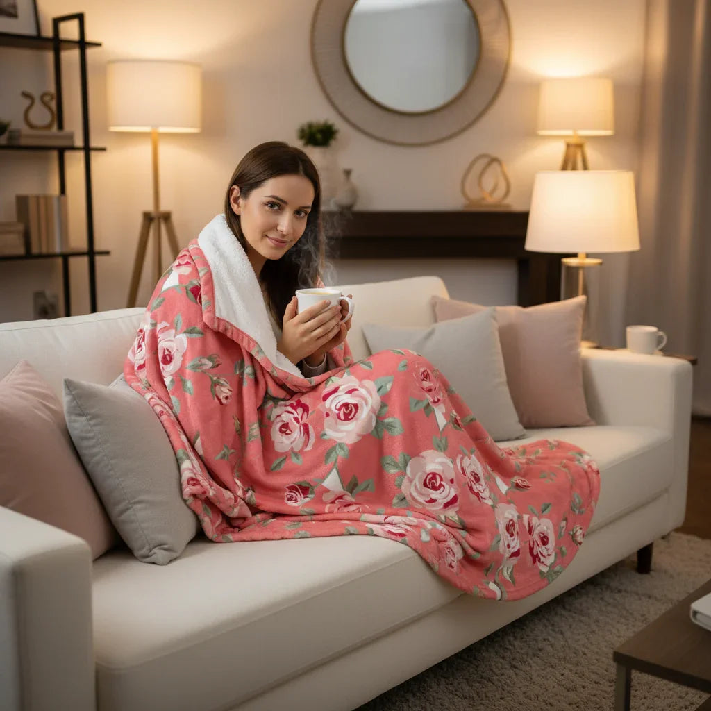White Sofa Tea Time