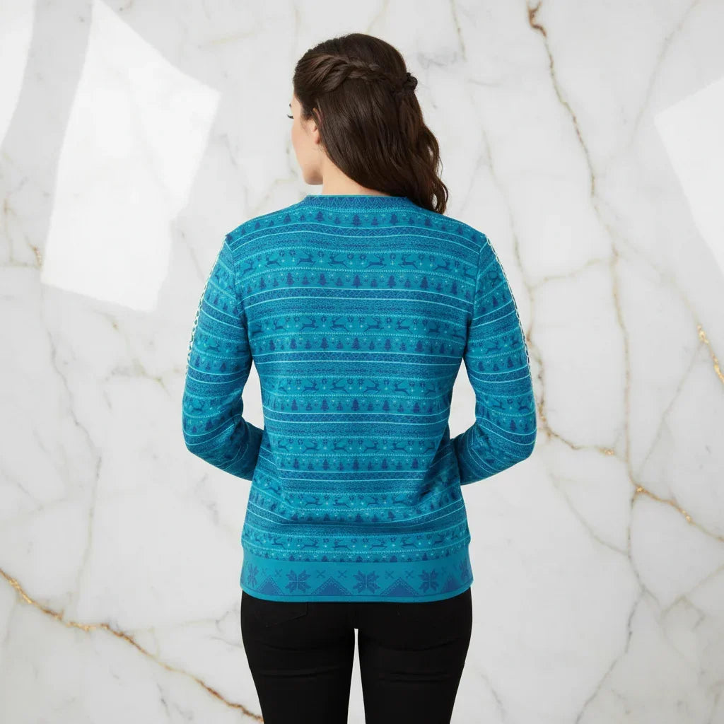 Woman - Back view marble background