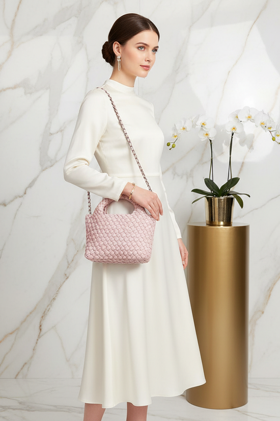 Woman Carrying Bag - Full View