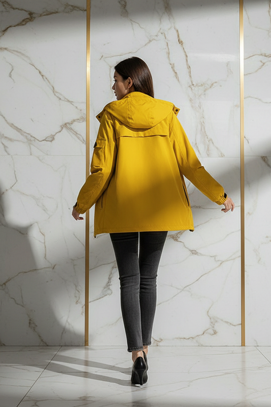 Woman Walking Back View