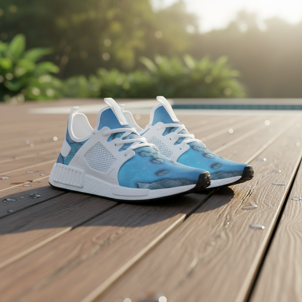 Wooden deck background