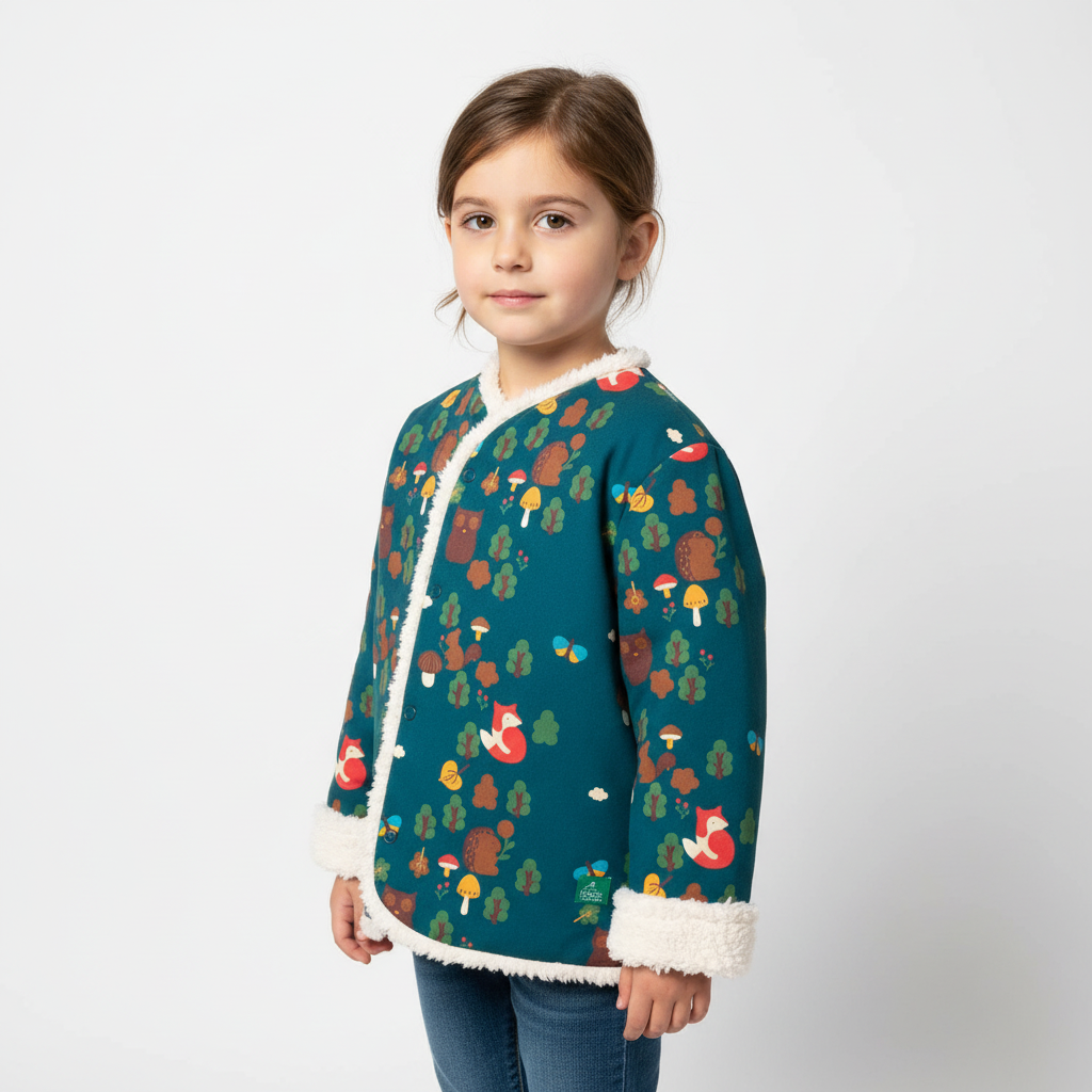 Woodland jacket - three-quarter view
