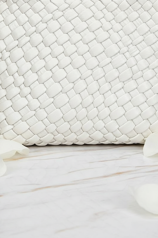 Woven Detail with Flower