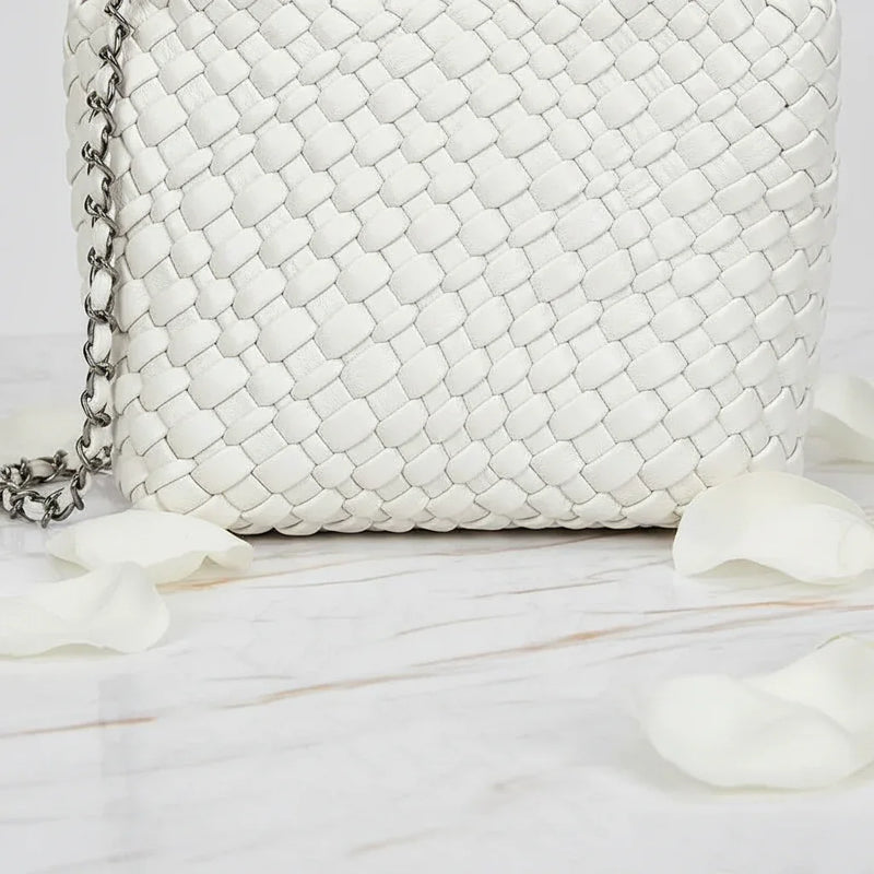 Woven Detail with Flower