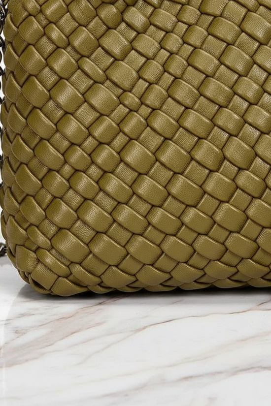 Woven Detail with Flower