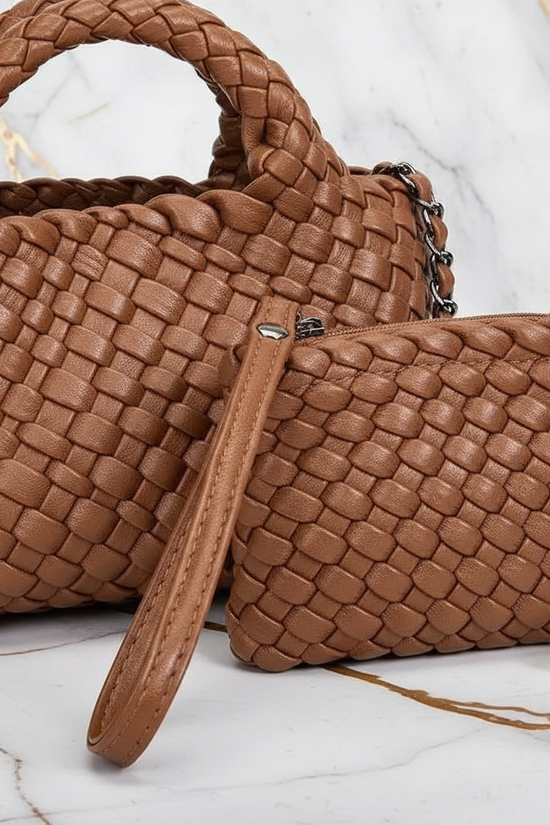 Woven Detail with Flower