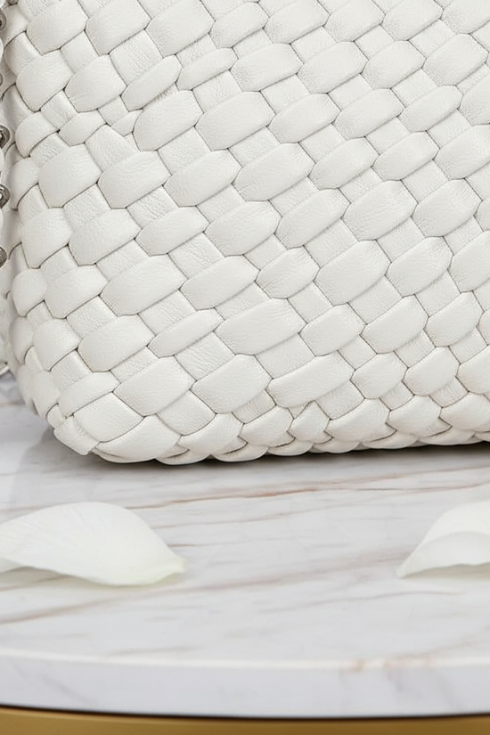 Woven Detail with Flower