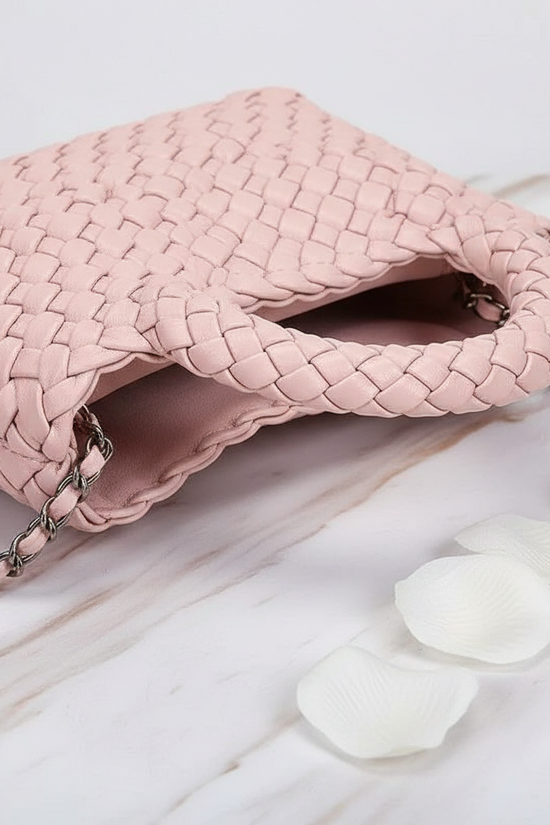 Woven Detail with Flower