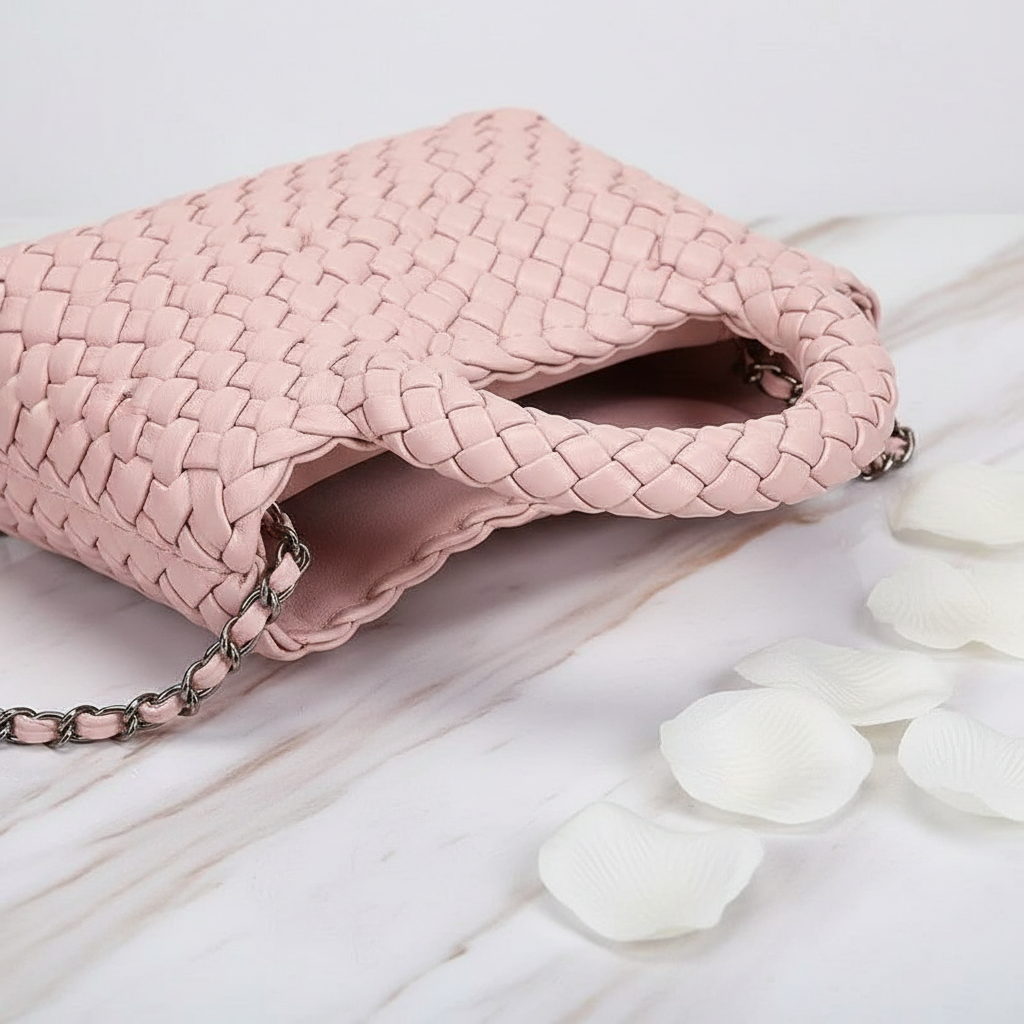 Woven Detail with Flower