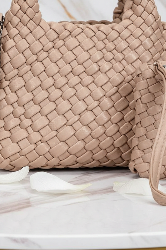 Woven Detail with Flower