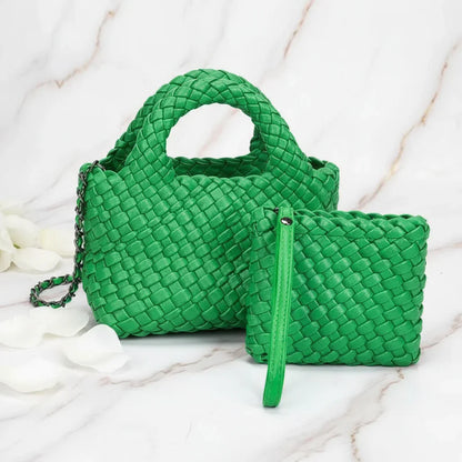 Woven Detail with Flower