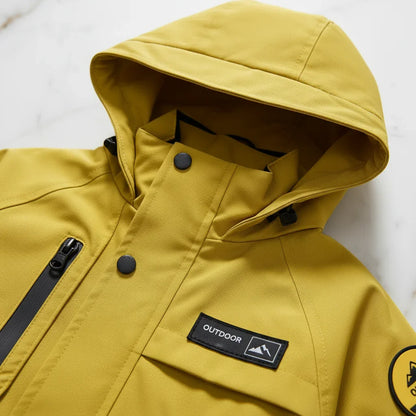 Yellow Jacket - Hood Detail Close-up