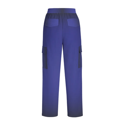 Women's Bib Overall Luxury Pant - Navy