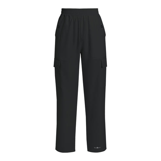 Women's Bib Overall Luxury Pant - Black