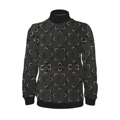 Classic Black Turtleneck Long Sleeve Knitted Sweaters - IVORYNN