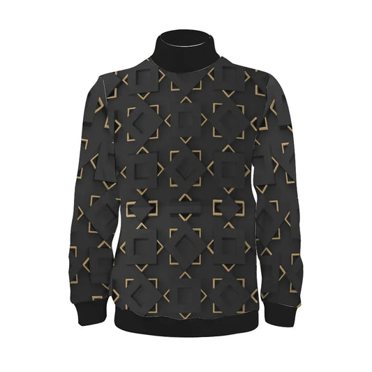 Classic Black Turtleneck Long Sleeve Knitted Sweaters