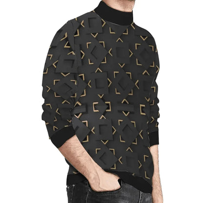 Classic Black Turtleneck Long Sleeve Knitted Sweaters - IVORYNN