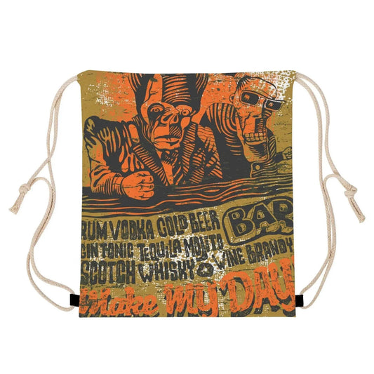 Drinks Shoe Drawstring Bags